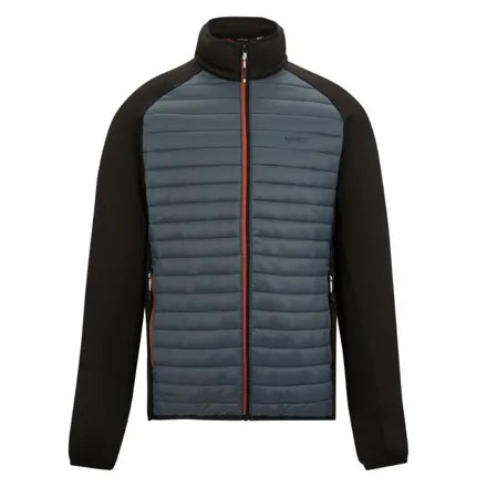 Men's Clumber Hybrid Jacket | Storm Grey Black XXL
