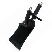 Castle Living Column Hearth Tidy Black & Nickel