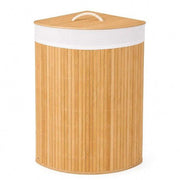 Bamboo Corner Laundry Basket