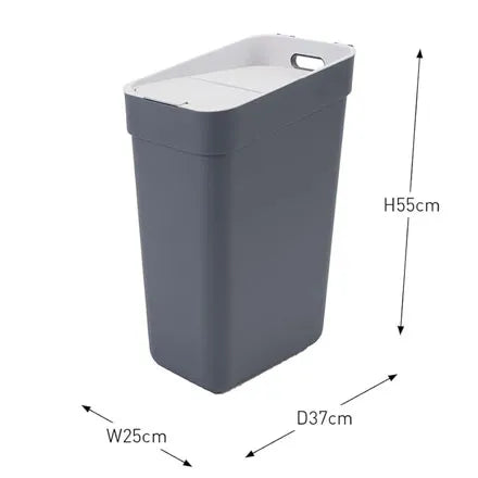 Curver Ready to Collect 30L Recycling Bin in Grey