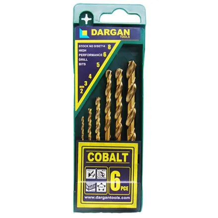 Dargan Cobalt Drill Set (Pack of 6)