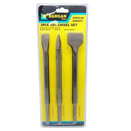 Dargan SDS Chisel Set (Pack of 3)