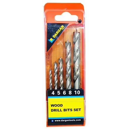Dargan Wood Drill Bits HSS (Pack of 5)