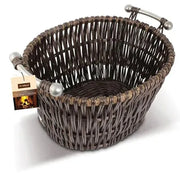 De Vielle Basket with Silver Handles