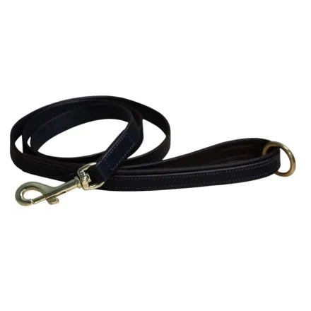 Mackey Padded Dog Lead Black
