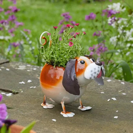 DogPot Metal Planter