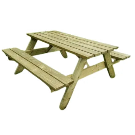 Doolin Wooden 6 Seater Bench