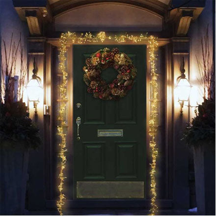 880 LED Christmas Warm White Door Lights