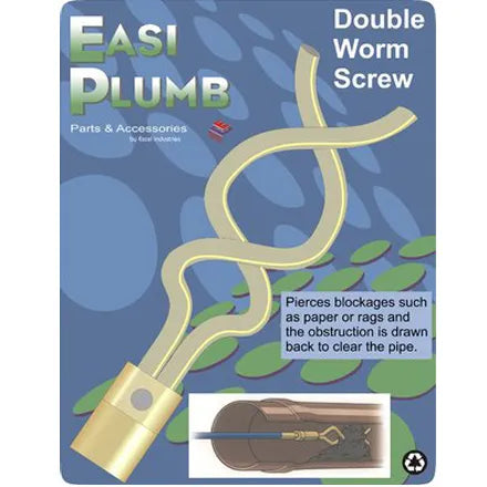 EP Sewer Rod Double Worm Screw