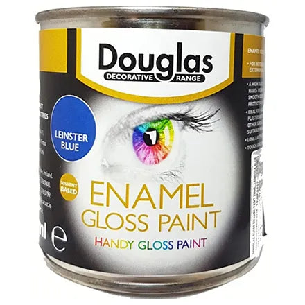 Douglas Enamel Gloss Paint Blue 250ml