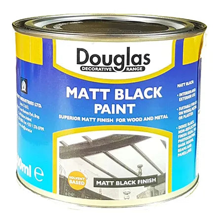 Douglas Matt Black Paint