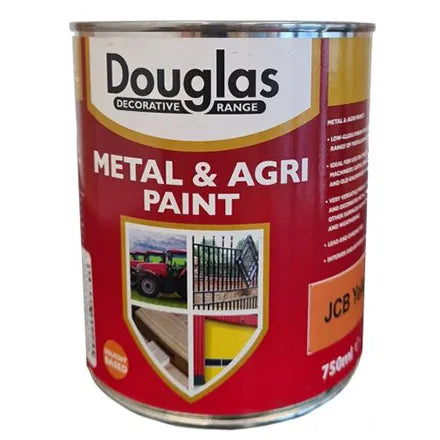 Douglas Metal and Agri Paint JCB Yellow