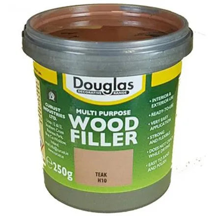 Douglas Multi Purpose Wood Filler Teak 250ml