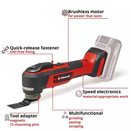 Einhell 18V Professional Cordless Multifunctional Tool (Body only)
