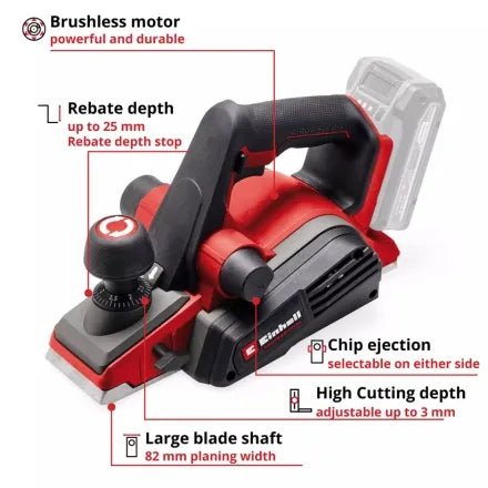 Einhell 18V Professional Cordless Planer (Body only)