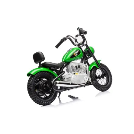 Electric Motor Cycle Ride On With Throttle | Green