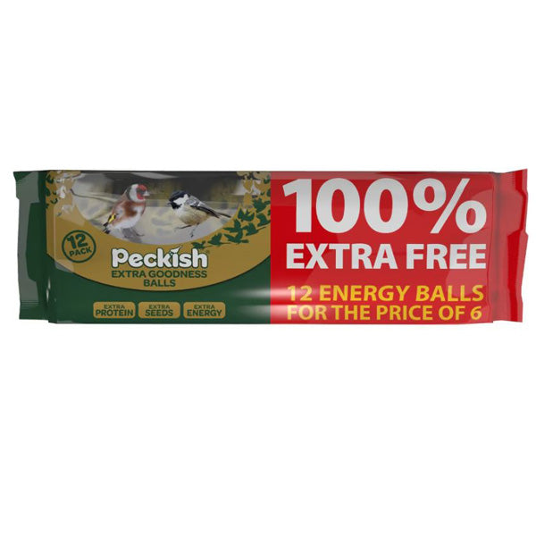 Peckish Extra Goodness Energy Balls 6 pack plus 6 Extra Free