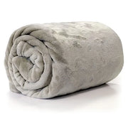 Enzo Fleece Throw Chateau Grey