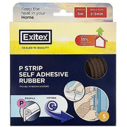 Exitex P Strip 5m Brown