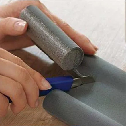 Exitex Under Door Foam Draught Excluder Grey
