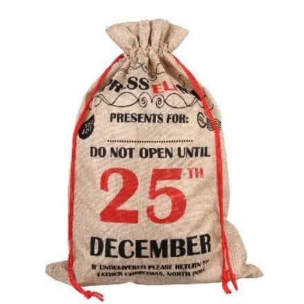 Express Elf Hessian Sack 70cm
