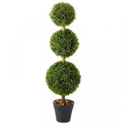 Faux Trio Topiary Tree 150cm