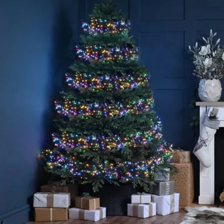 Festive Cluster Lights Multi Colour 2000