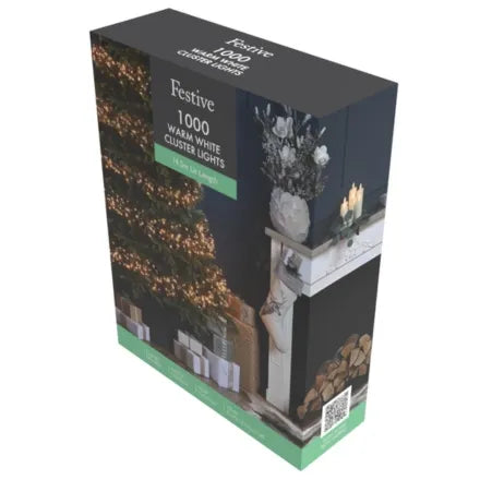 Festive Cluster Lights Warm White 3000