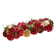 Festive Fir Trio Candle Holder
