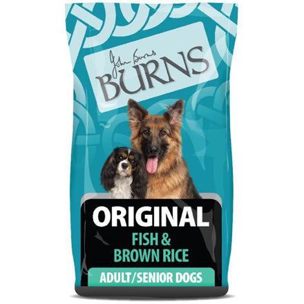Burns Original Fish & Brown Rice Dry Dog Food 12Kg