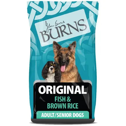 Burns Original Fish & Brown Rice Dry Dog Food 12Kg