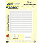 Airstream Fixed Louver Outlet