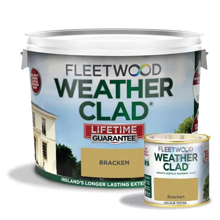 Fleetwood Weather Clad Bracken Exterior Paint 10L