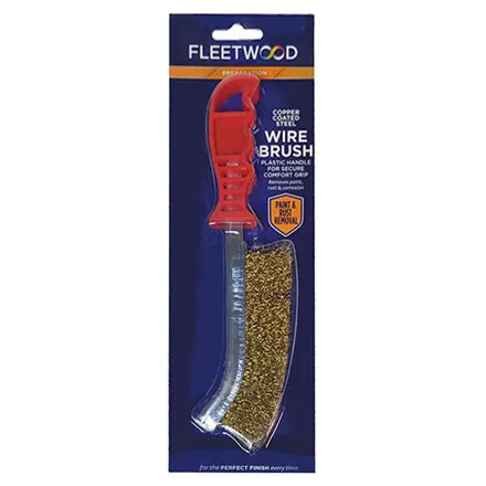 Fleetwood Copper Coated Steel Wire Brush