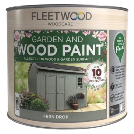Fleetwood Garden and Wood 750ml Paint Fern Drop