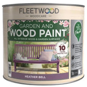 Fleetwood Garden and Wood 750ml Paint Heather Bell