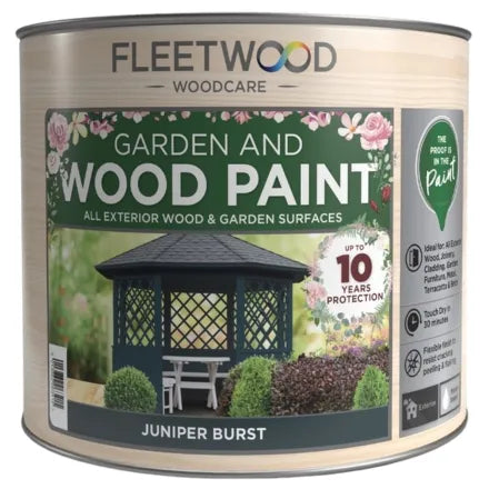 Fleetwood Garden and Wood 750ml Paint Juniper Burst