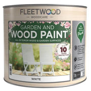 Fleetwood Garden and Wood 750ml Paint White