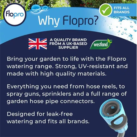 Flopro 70300476 Flopro EasyReel Complete Hose Reel Set 25m