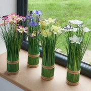 Faux Decorative Bouquet - Mixed Flutterettes 30cm