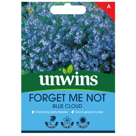 Unwins Forget Me Not Blue Cloud Seeds