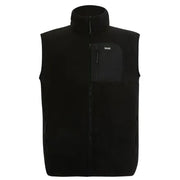 Men's Frankie Fleece Gilet | Black Black XXL