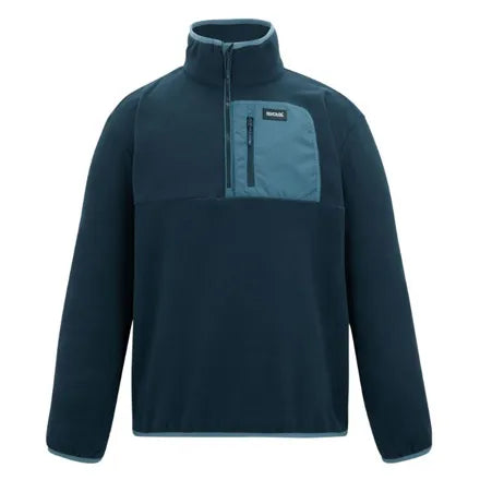 Regatta Men's Frankie Half Zip Fleece Navy China Blue XXL