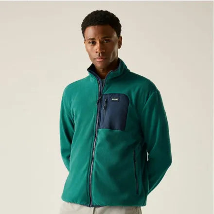 Men's Frankie Full Zip Fleece | Mediterranea Navy XXL