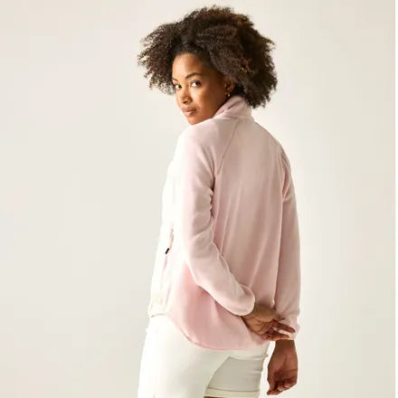 Regatta Women's Frankie Half Zip Fleece Pink Haze 18