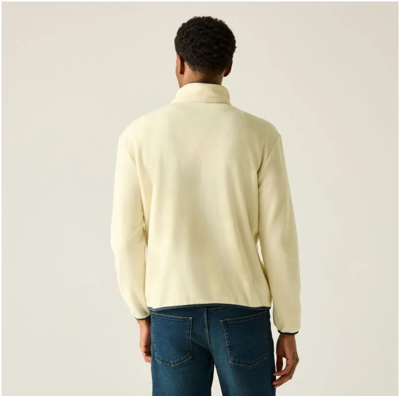 Regatta Men's Frankie Half Zip Fleece White Stone Navy XX-Large