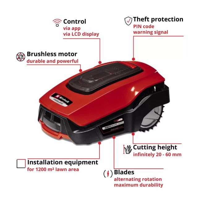 Einhell 18V Robot Lawn Mower