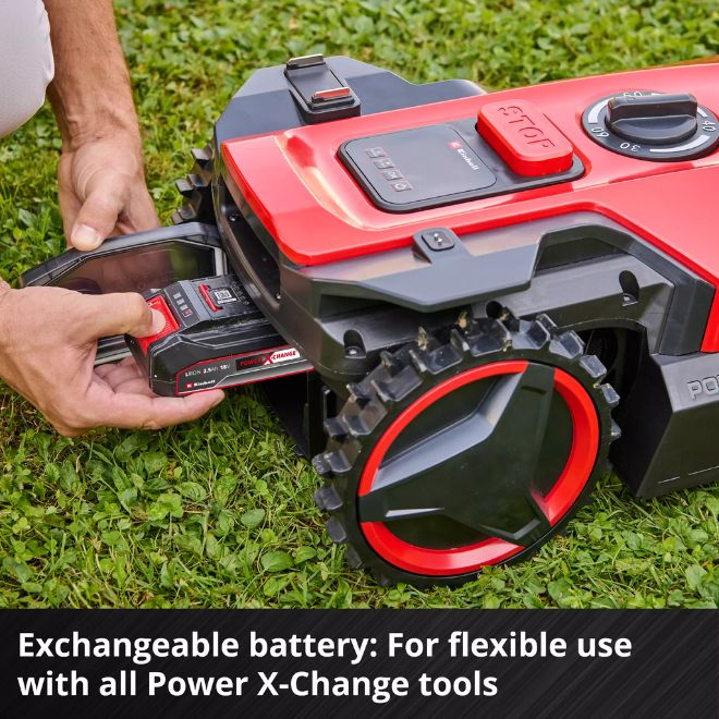 Einhell 18V Robot Lawn Mower 18cm with 2.5Ah Battery