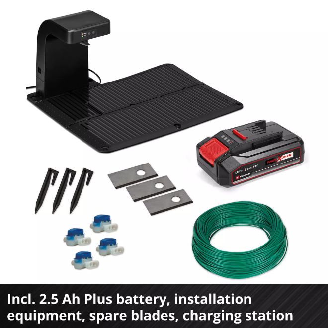Einhell 18V Robot Lawn Mower 18cm with 2.5Ah Battery