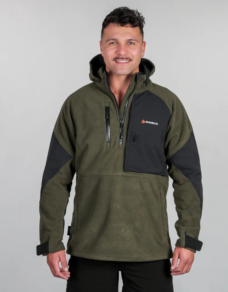 Bushbuck Frontier Windproof Fleece Pullover